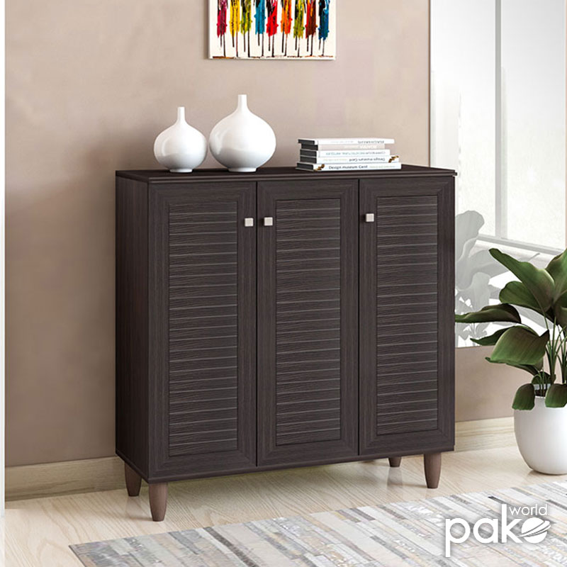 Shoe cabinet SANTΟ pakoworld 16 pairs wenge 89.5x34.5x91.5cm