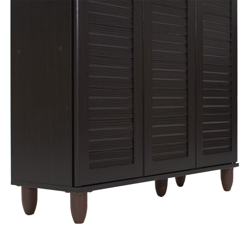 Shoe cabinet SANTΟ pakoworld 16 pairs wenge 89.5x34.5x91.5cm