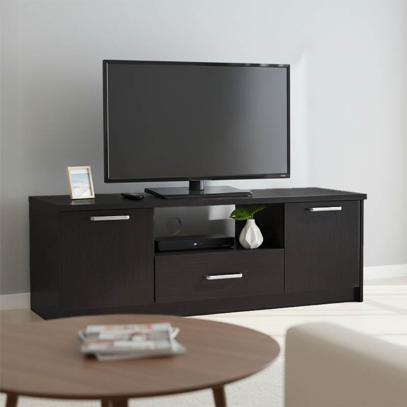 TV stand Olympus pakoworld in wenge colour 144x39x50,5