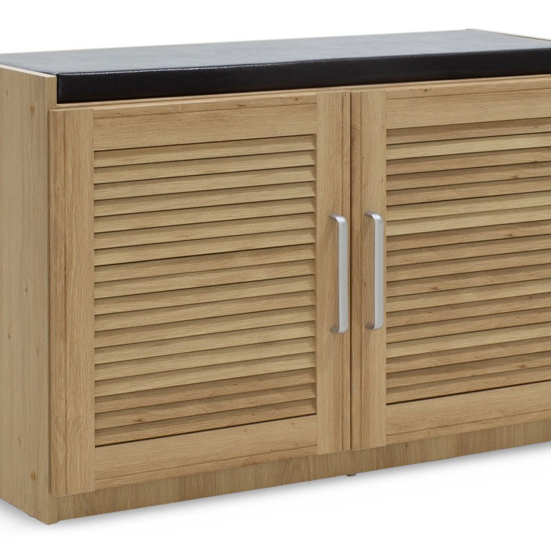 Shoe cabinet stool Crispy pakoworld 9 pairs sonoma 94x34.5x60cm