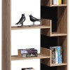 Bookcase Naya pakoworld sonoma-anthracite 72x30x182.5cm