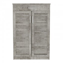 Shoe cabinet Sante pakoworld 20 pairs antique anthracite 80x37x123cm Shoe cabinet Sante pakoworld 20 pairs antique anthracite 80x37x123cm