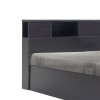 Κρεβάτι OLYMPUS pakoworld σε χρώμα wenge 120x200εκ