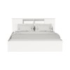 Double bed Olympus pakoworld in white colour 160x200 cm