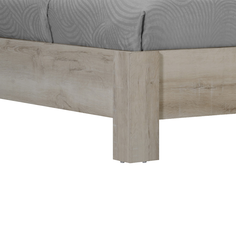 OLYMPUS pakoworld double bed in castilo oak color 140x200cm OLYMPUS pakoworld double bed in castilo oak color 140x200cm