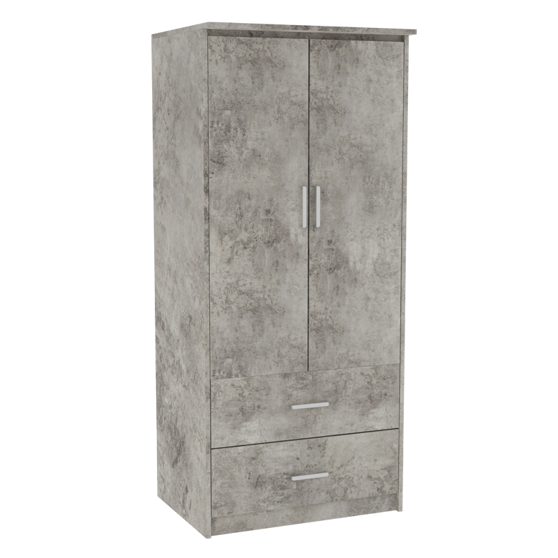 Student bedroom furniture package OLYMPUS B pakoworld set of 5 pieces in antique anthracite shade Student bedroom furniture package OLYMPUS B pakoworld set of 5 pieces in antique anthracite shade