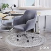 Office chair Xever pakoworld velvet grey