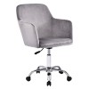 Office chair Xever pakoworld velvet grey