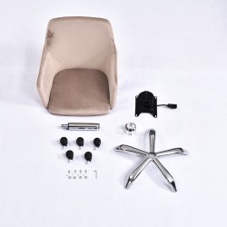 Office chair Xever pakoworld pink velvet Office chair Xever pakoworld pink velvet