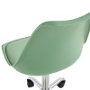 Καρέκλα γραφείου Gaston II pakoworld μέντα pp-pu 48x57x77-90εκ