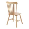 Melia pakoworld rubberwood chair in natural color 45x51x87cm