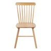Melia pakoworld rubberwood chair in natural color 45x51x87cm