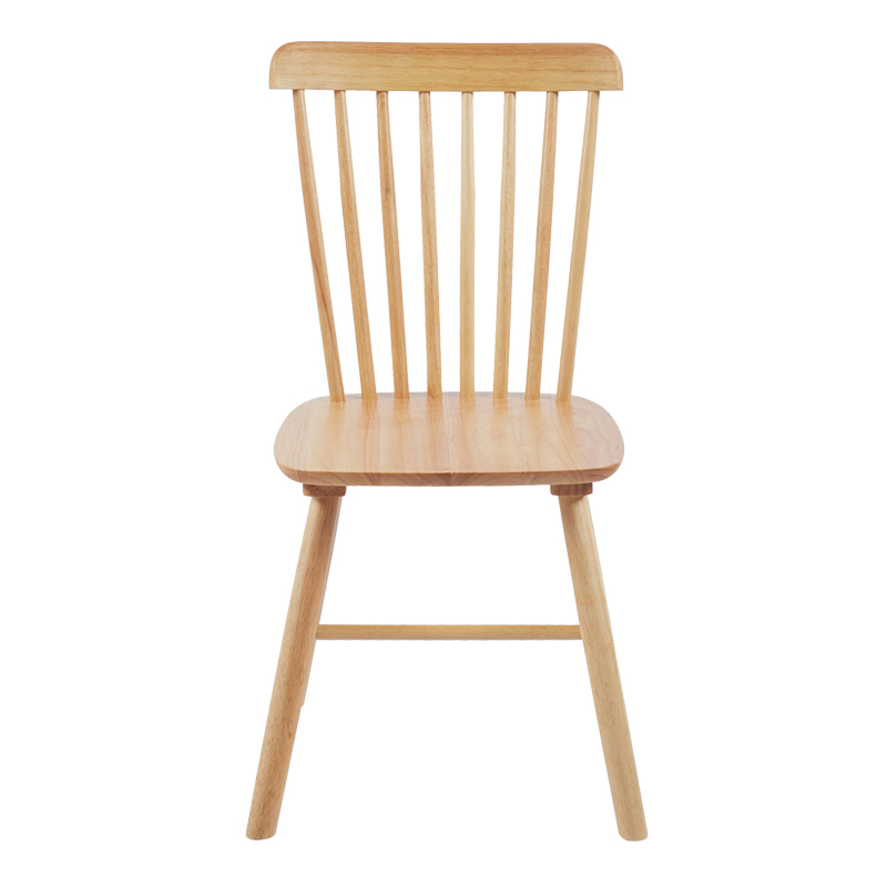 Melia pakoworld rubberwood chair in natural color 45x51x87cm Melia pakoworld rubberwood chair in natural color 45x51x87cm