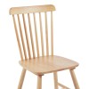 Melia pakoworld rubberwood chair in natural color 45x51x87cm