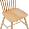 Melia pakoworld rubberwood chair in natural color 45x51x87cm