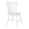 Melia pakoworld rubberwood chair in white shade 45x51x87cm