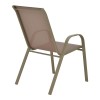 Armchair Calan pakoworld metal champagne 54x74x91cm