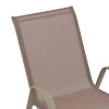 Armchair Calan pakoworld metal champagne 54x74x91cm
