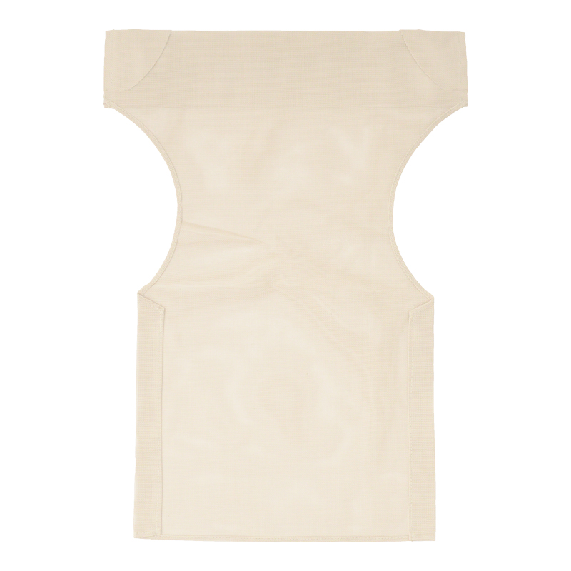 Perforated cloth Nexus pakoworld professional for director\'s chair ivory 45/57x1x78.5cm Perforated cloth Nexus pakoworld professional for director\'s chair ivory 45/57x1x78.5cm
