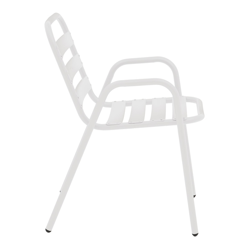 Vergo-Sussie pakoworld dining table white metal Φ60x70cm Vergo-Sussie pakoworld dining table white metal Φ60x70cm