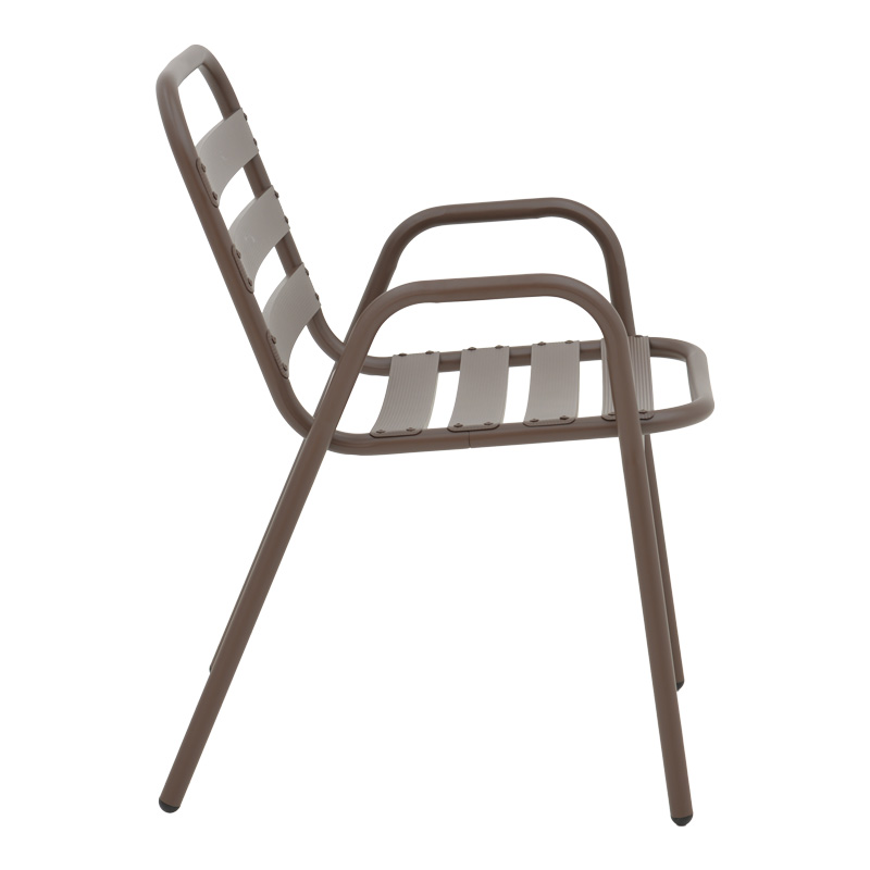 Vergo-Sussie pakoworld dining table brown metal Φ60x70cm Vergo-Sussie pakoworld dining table brown metal Φ60x70cm