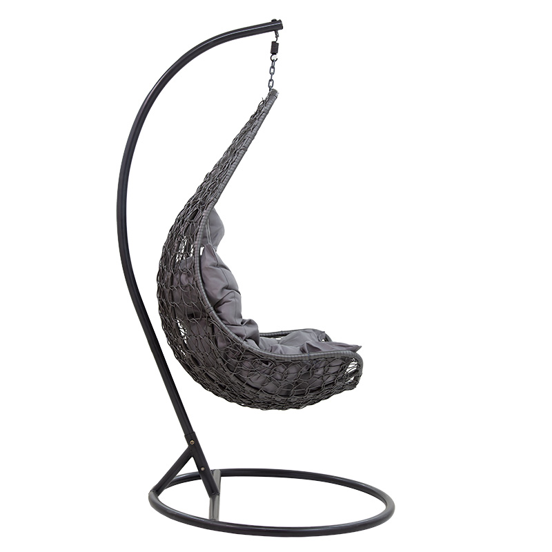 Soleil pakoworld swing hanging metal-pp-pillow gray 103x83x200cm Soleil pakoworld swing hanging metal-pp-pillow gray 103x83x200cm