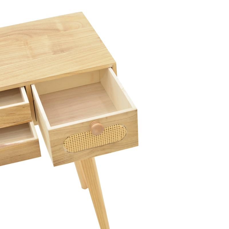 Console Finian pakoworld wood in natural shade 100x35x75cm Console Finian pakoworld wood in natural shade 100x35x75cm