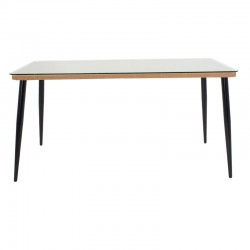 Naoki pakoworld table metal black-pe natural-glass 160x90x78cm Naoki pakoworld table metal black-pe natural-glass 160x90x78cm