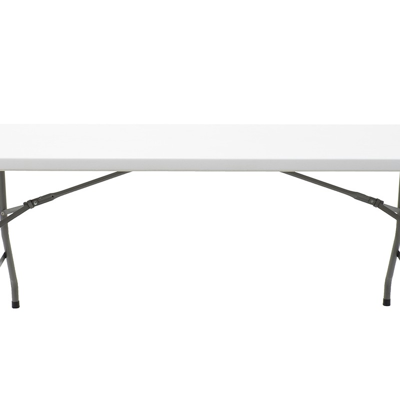 Folding catering-conference table Aprilia pakoworld in colour white granite 183x76x74cm