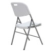 Folding catering-conference chair Zora pakoworld white