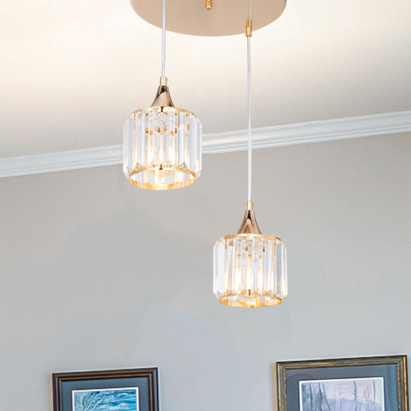 Ceiling light PWL-1025 pakoworld Ε27 metal golden-glass D30x70cm Ceiling light PWL-1025 pakoworld Ε27 metal golden-glass D30x70cm