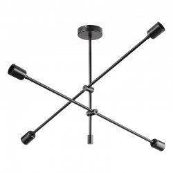 Ceiling light PWL-1158 pakoworld E27 black 90x90x55cm Ceiling light PWL-1158 pakoworld E27 black 90x90x55cm