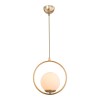 Ceiling light PWL-1193 pakoworld Ε27 golden D26x30cm