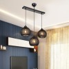 Three-light ceiling lamp PWL-0973 II pakoworld E27 black 50x18x85cm