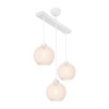 Three-light ceiling lamp PWL-0973 II pakoworld E27 white 50x18x85cm