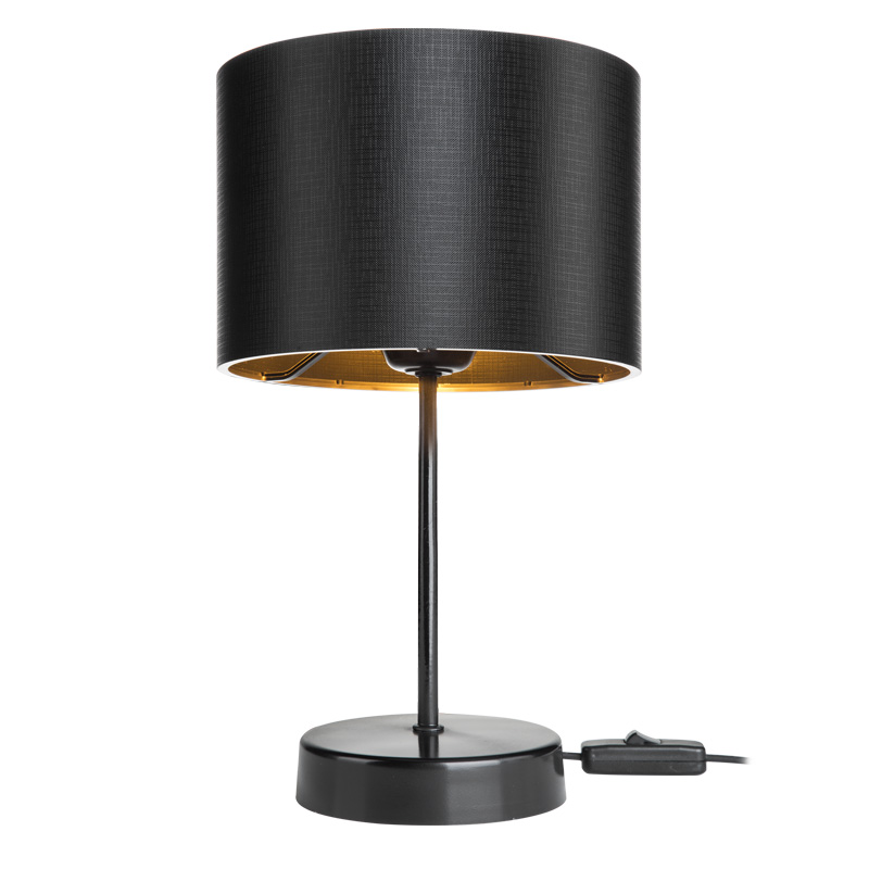 Table lamp PWL-1183 pakoworld Ε27 black D22x36.5cm Table lamp PWL-1183 pakoworld Ε27 black D22x36.5cm