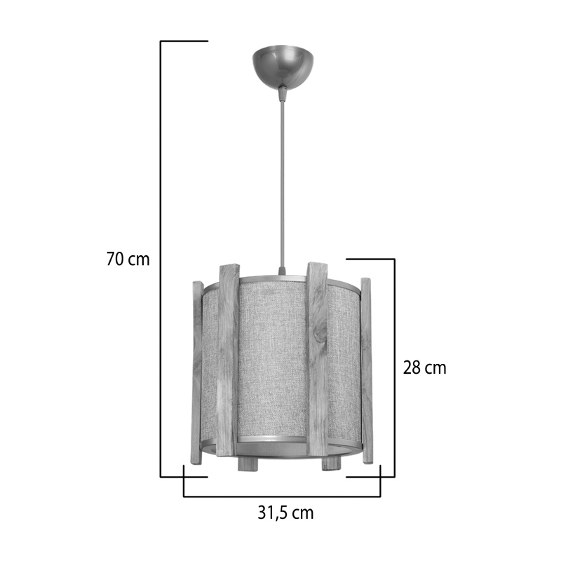 Lidya pakoworld single-light ceiling lamp E27 in beige-sand shade Φ31.5x28cm Lidya pakoworld single-light ceiling lamp E27 in beige-sand shade Φ31.5x28cm