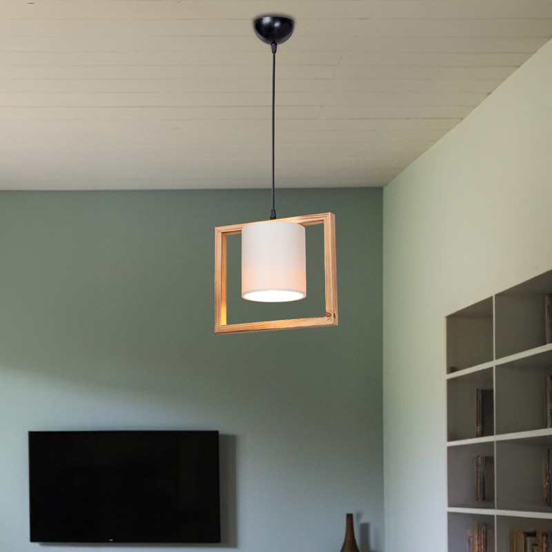 Sereda pakoworld single-light ceiling lamp E27 in brown-cream shade 28x14x27cm Sereda pakoworld single-light ceiling lamp E27 in brown-cream shade 28x14x27cm