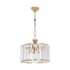 Lavina I pakoworld E27 single-light ceiling lamp in gold shade Φ27x21cm