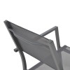 Armchair Moly pakoworld anthracite aluminum-textilene 61x56.5x87.5cm
