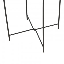 Caius pakoworld metal table in black shade D46x52cm