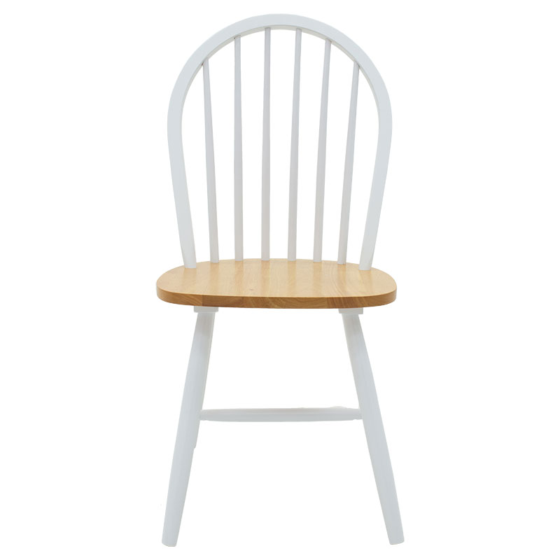 Chair Adalyn pakoworld wood natural-white legs Chair Adalyn pakoworld wood natural-white legs