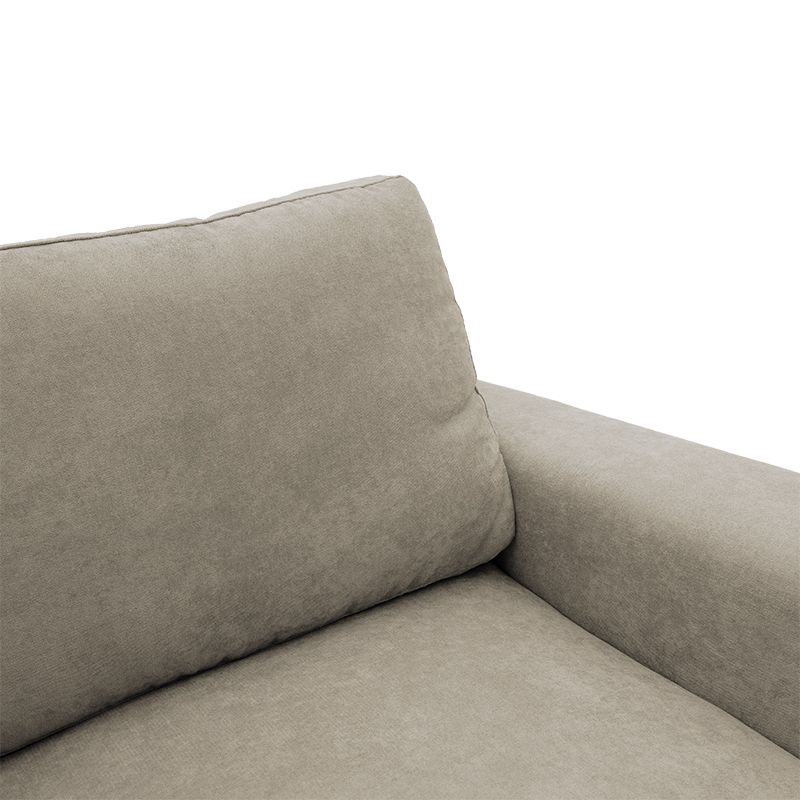 Corner sofa-bed left corner Belle pakoworld beige 236x164x88cm Corner sofa-bed left corner Belle pakoworld beige 236x164x88cm