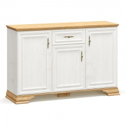 Buffet Jaden pakoworld golden oak-white antique color 137.5x39x88.5cm Buffet Jaden pakoworld golden oak-white antique color 137.5x39x88.5cm