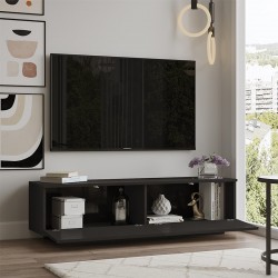 TV cabinet Zoeva pakoworld wenge 140x.35x38.2cm TV cabinet Zoeva pakoworld wenge 140x.35x38.2cm