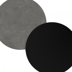 Σύνθετο σαλονιού επιτοίχιο Esmeralda pakoworld cement-μαύρο 174.5x27x145εκ