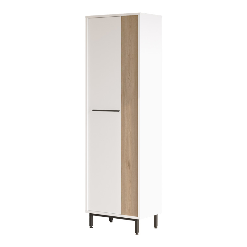 Shoe rack Scarpiera 9-seater pakoworld in natural-white shade 57.2x35.5x185.65cm Shoe rack Scarpiera 9-seater pakoworld in natural-white shade 57.2x35.5x185.65cm