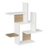 Nogara pakoworld wall shelf in natural-white shade 62.6x14.5x66.2cm