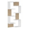 Pomar pakoworld wall shelf in natural-white shade 47.2x14.5x92.5cm