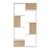 Pomar pakoworld wall shelf in natural-white shade 47.2x14.5x92.5cm